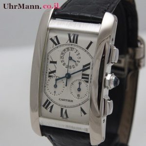 שעון יד Cartier Tank Americaine Chronoreflex